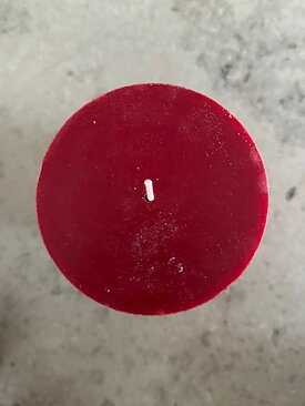 DARKRED Pillars SWAN-label 100% stearin 9,6x20cm