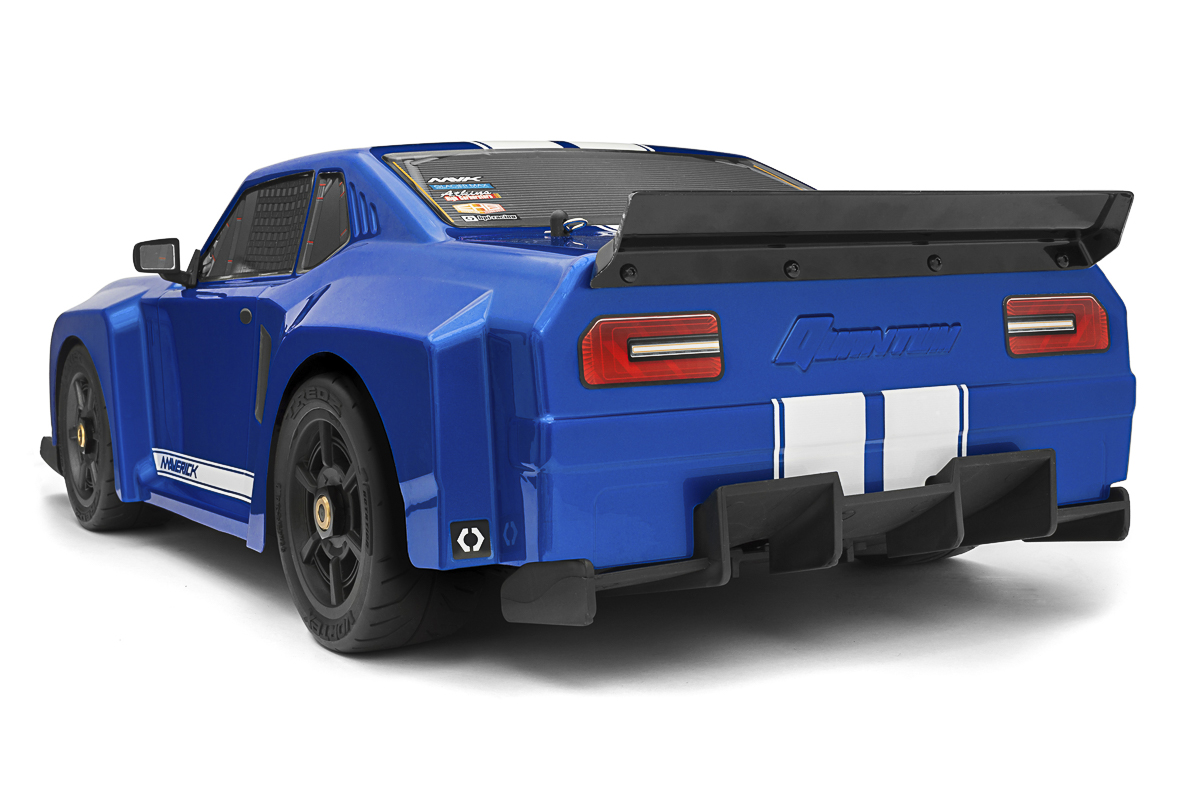 Maverick RC MV150310 QuantumR Flux 4S 1/8 4WD Muscle Car - Blue - 4