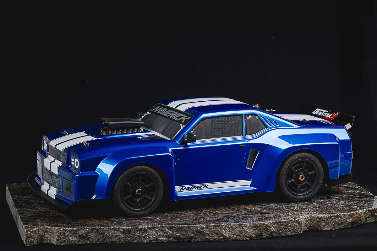 Maverick RC MV150310 QuantumR Flux 4S 1/8 4WD Muscle Car - Blue - 10