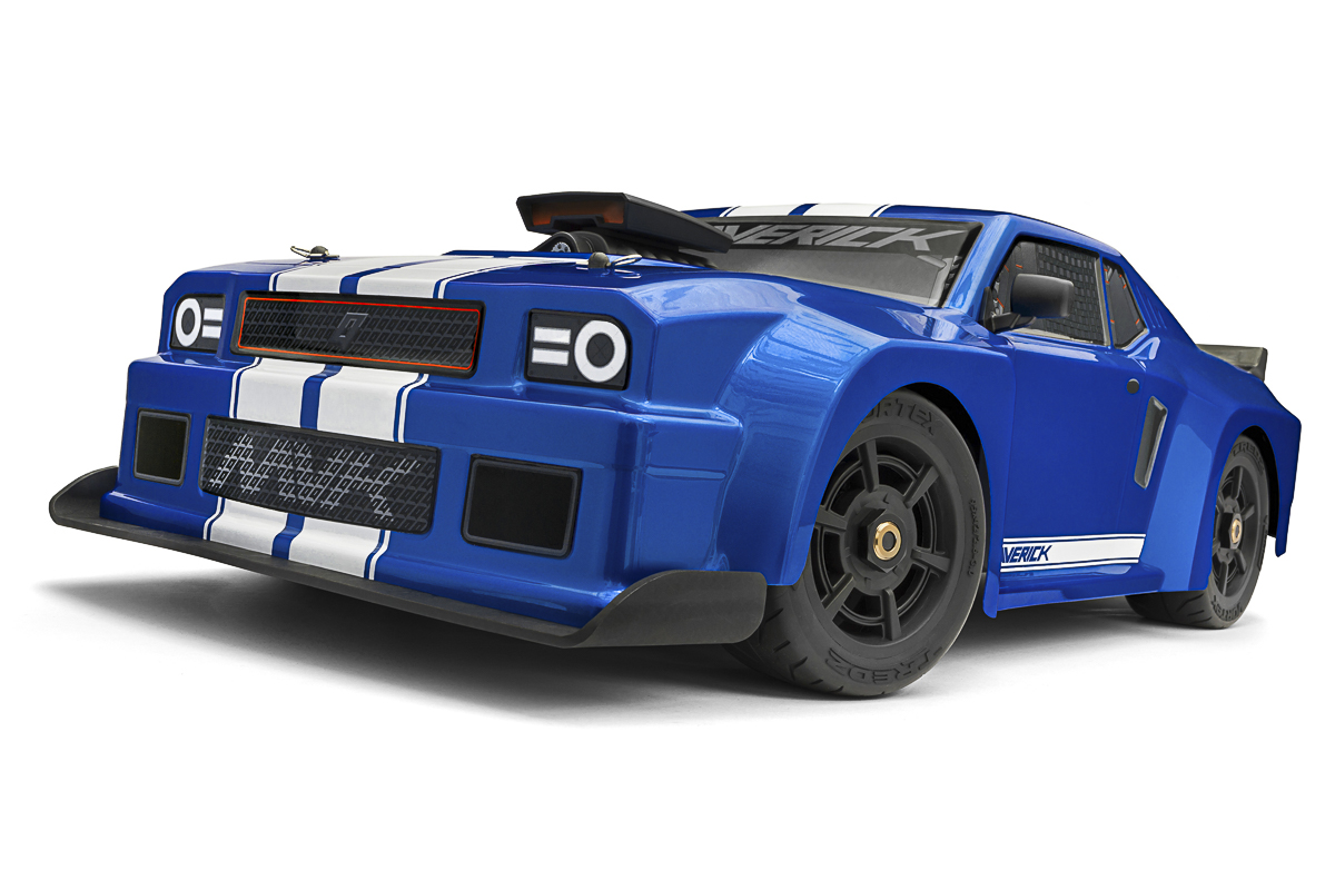 Maverick RC MV150310 QuantumR Flux 4S 1/8 4WD Muscle Car - Blue - 3
