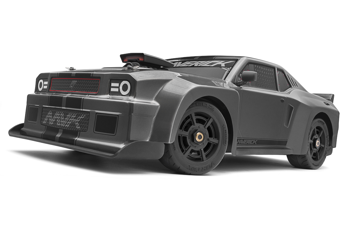Maverick RC MV150311 QuantumR Flux 4S 1/8 4WD Muscle Car - Grey - 3