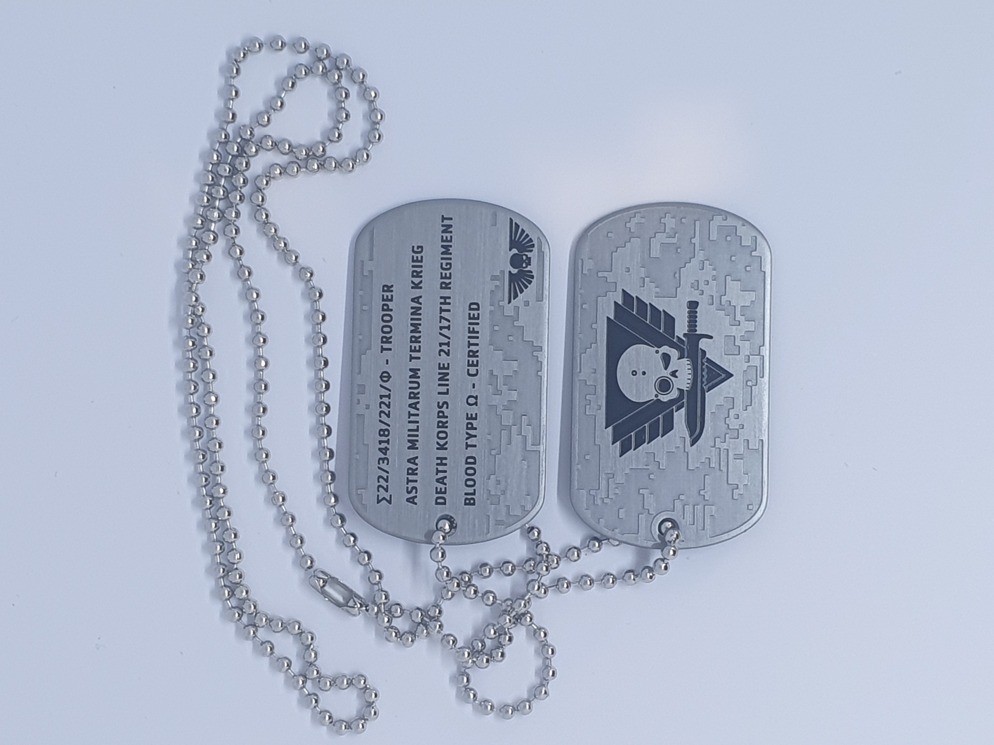 Warhammer Kill Team Dog Tags 2021
