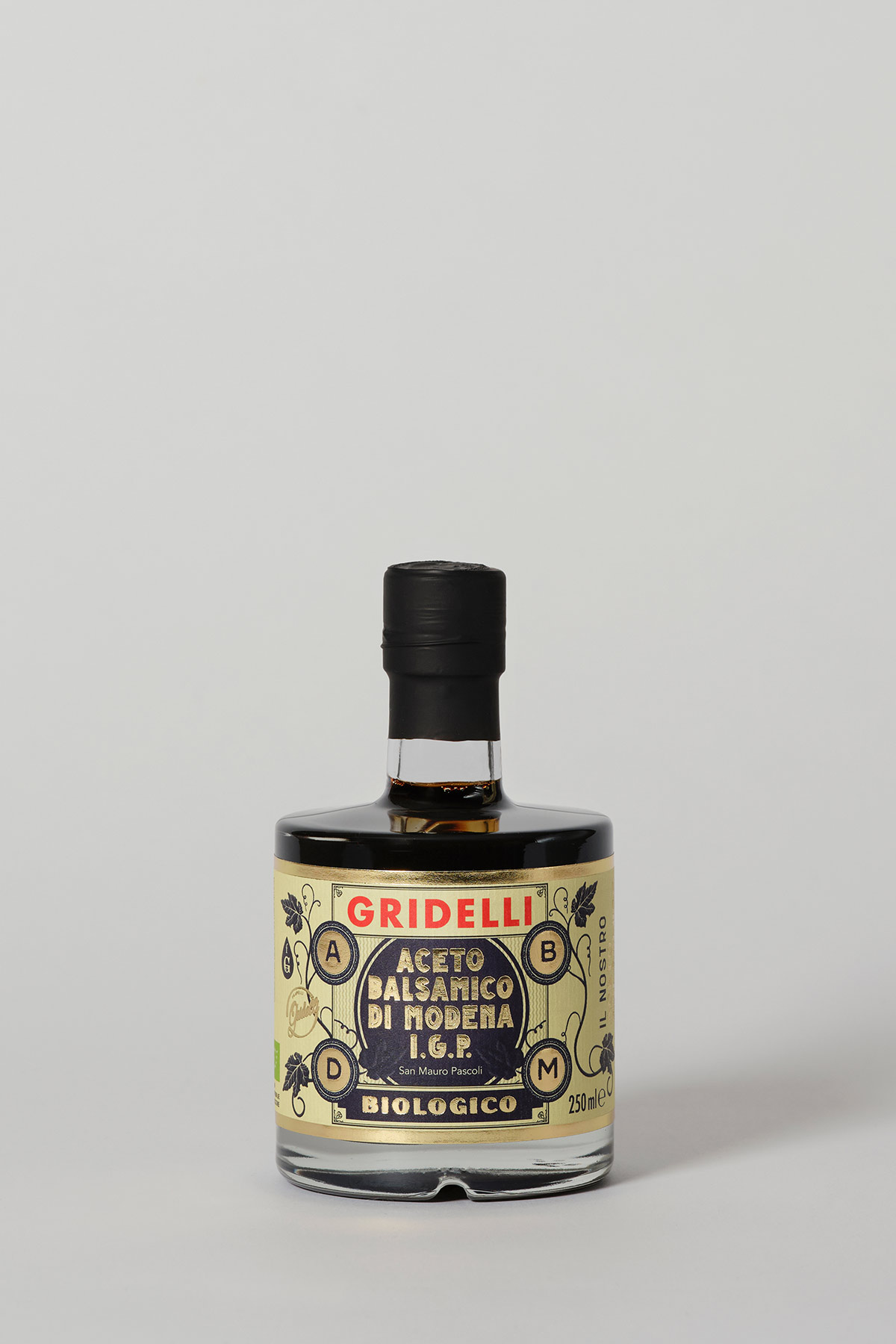 GRIDELLI Aceto Balsamico Nero, Ekologisk 