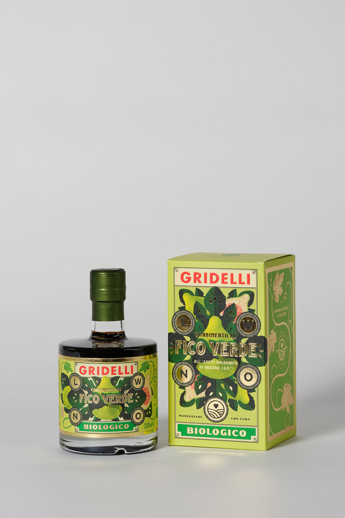 GRIDELLI Aceto Balsamico, Fico Verde, Ekologisk  - 2