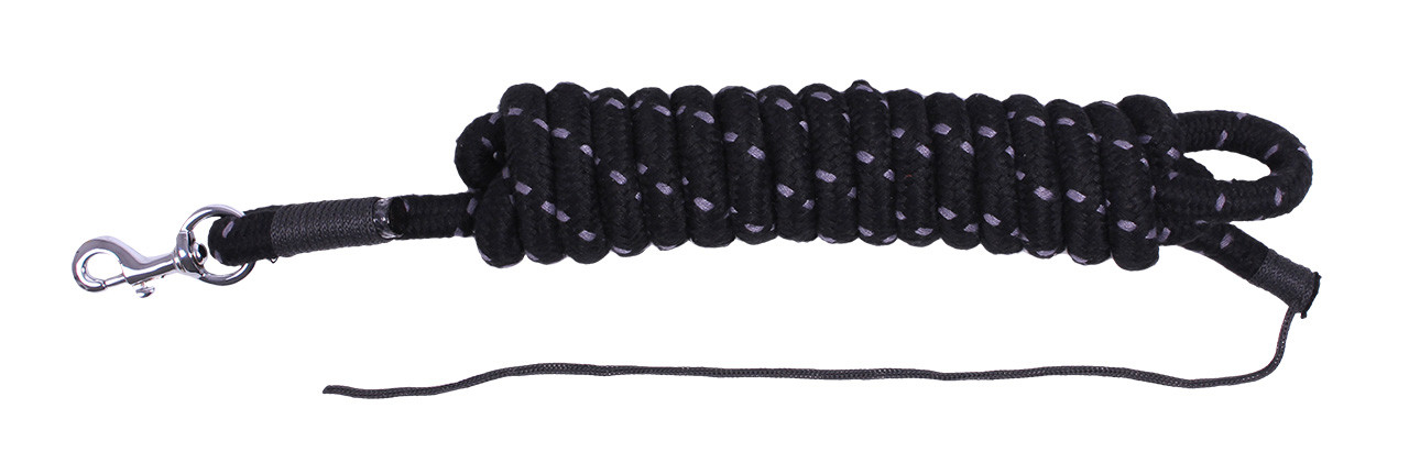 Horsemanship rope  QHP 6.8 m (12 mm, slightly thinner rope), white