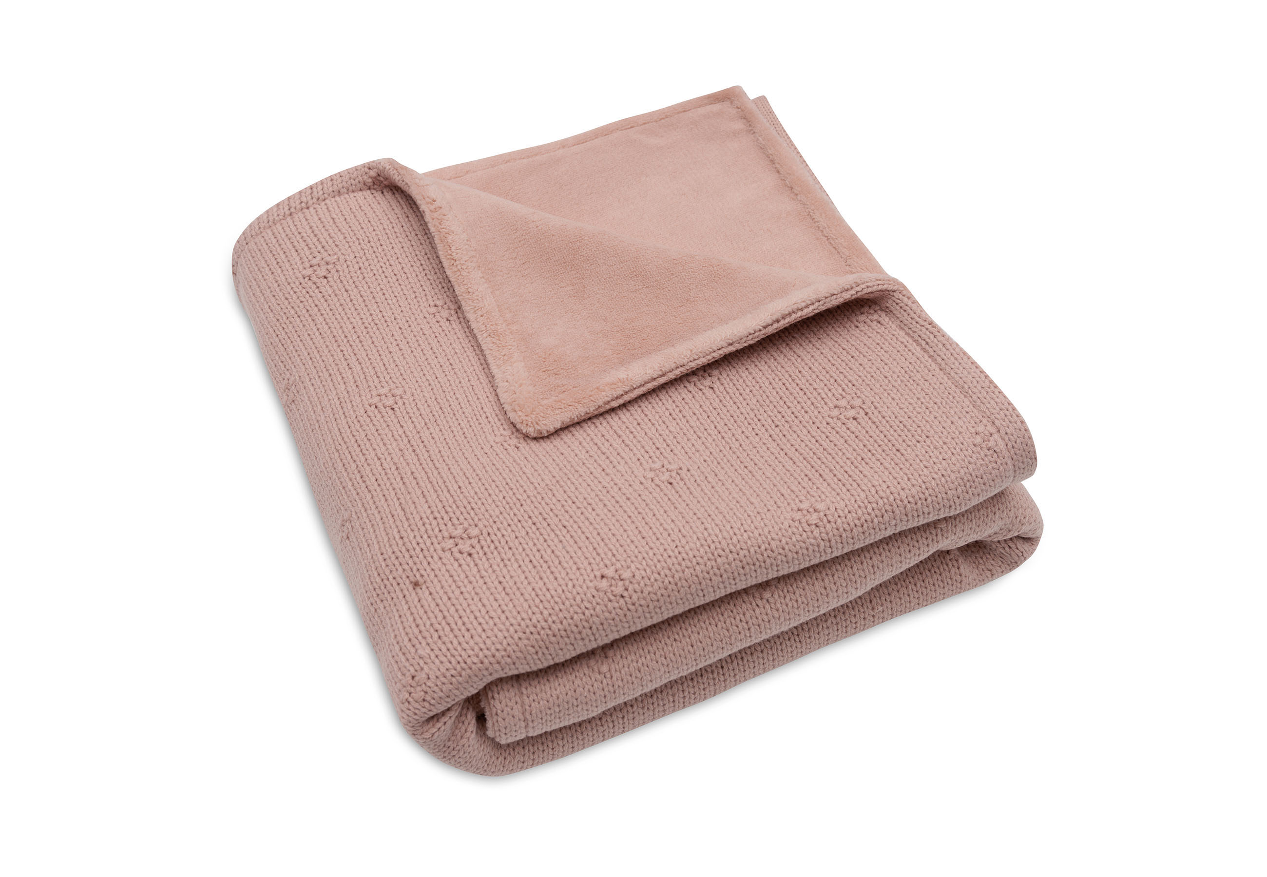 Jollein Filt 75x100cm Cosy Knit Wild Rose/Velvet - 4
