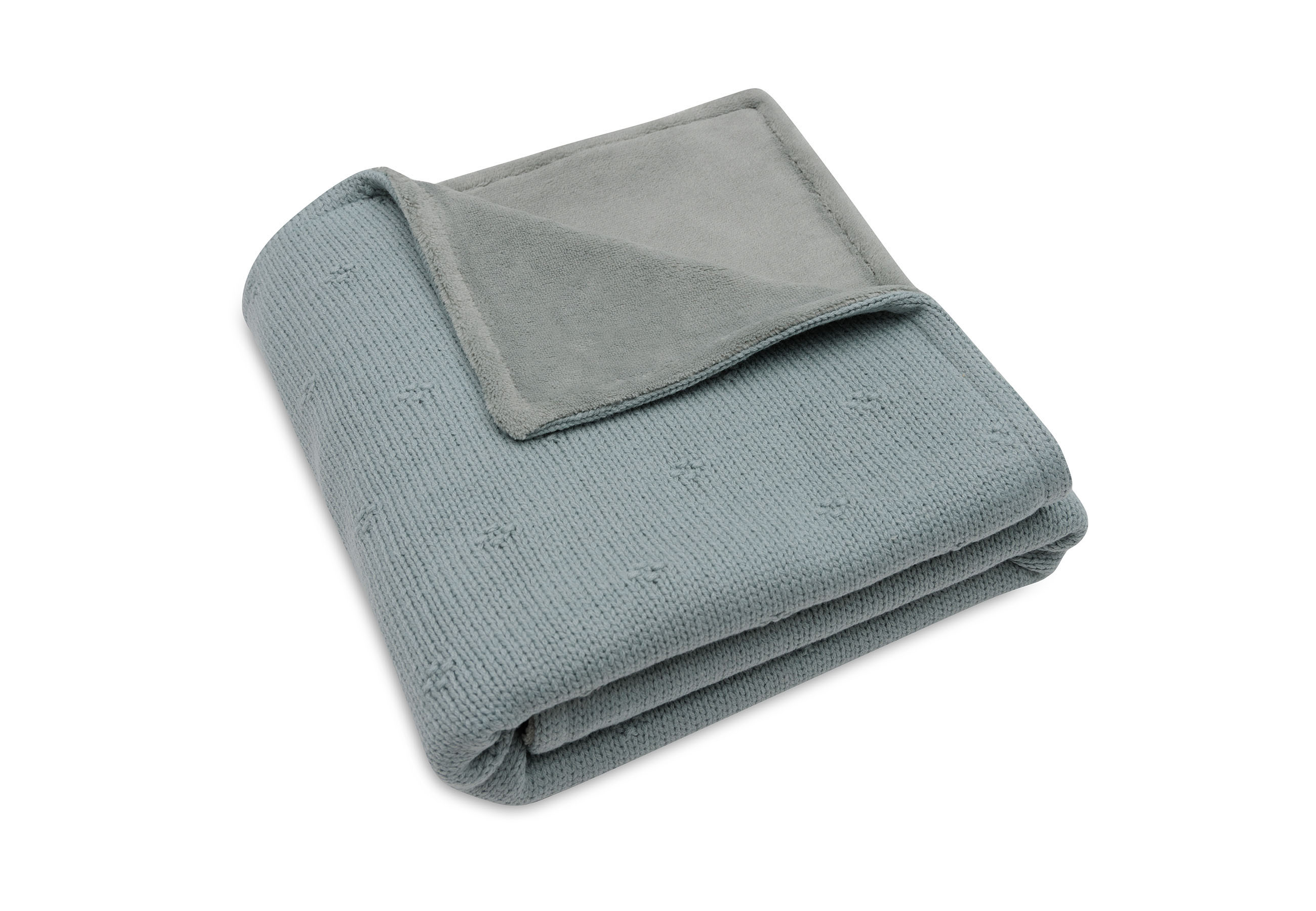 Jollein Filt 75x100cm Cosy Knit Sea Green/Velvet - 4