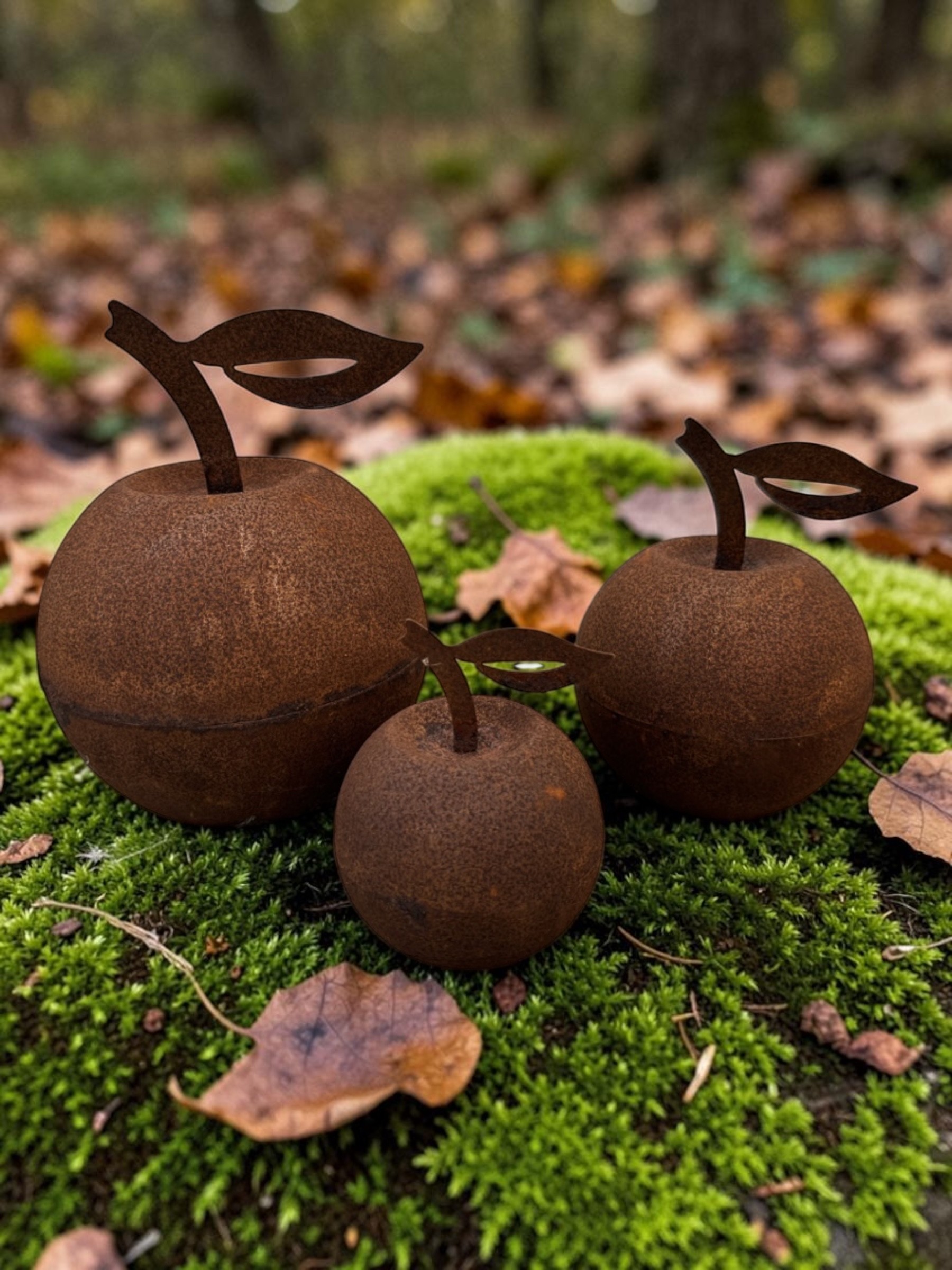 Litet 3D äpple/12 ST PER FÖRP - 2