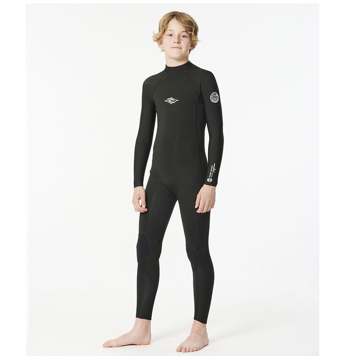 Rip Curl våtdräkt Junior Dawn Patrol  5/3  BZ  svart - 4