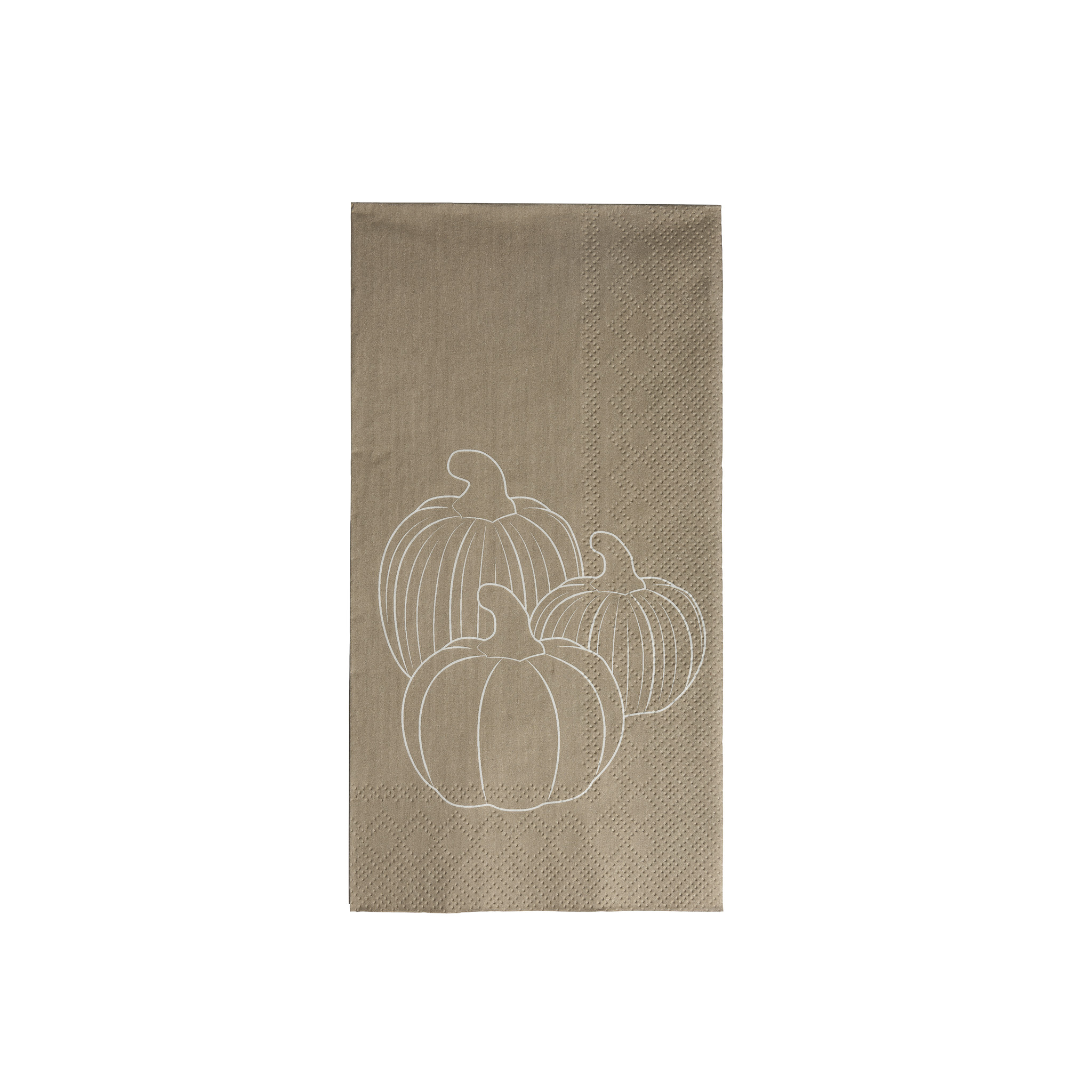 Pumpkin napkins, 16-pack - Greige - 3