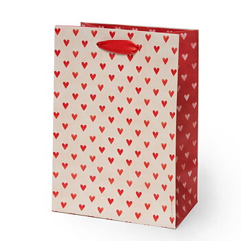 Presentpåse Medium, Heart (GB0361)