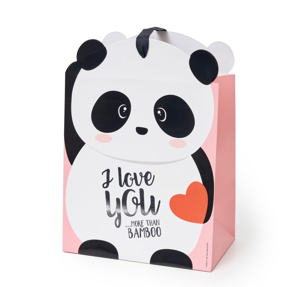 Presentpåse Medium, Panda (GB0484)