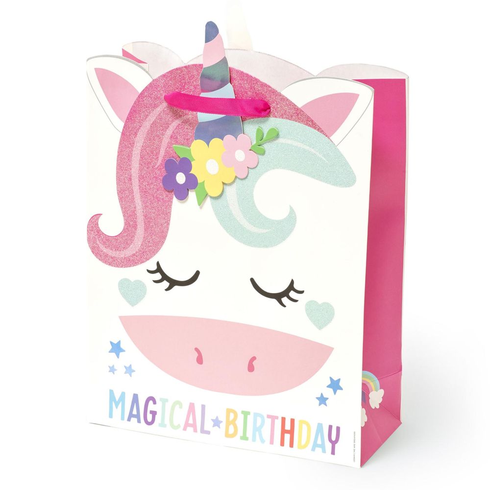 Presentpåse Large, Unicorn (GB0598)
