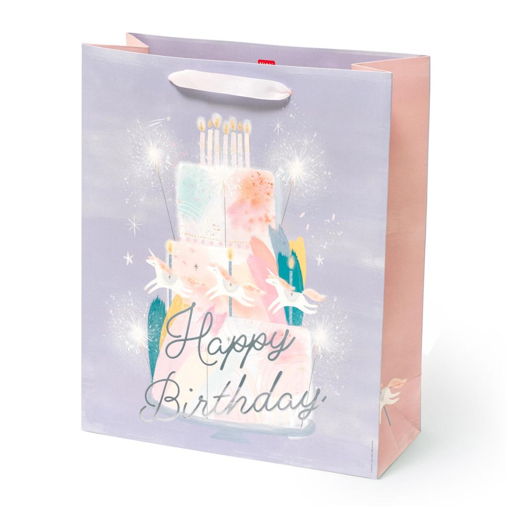 Gavepose Large, Unicorn Happy Birthday (GB0600)