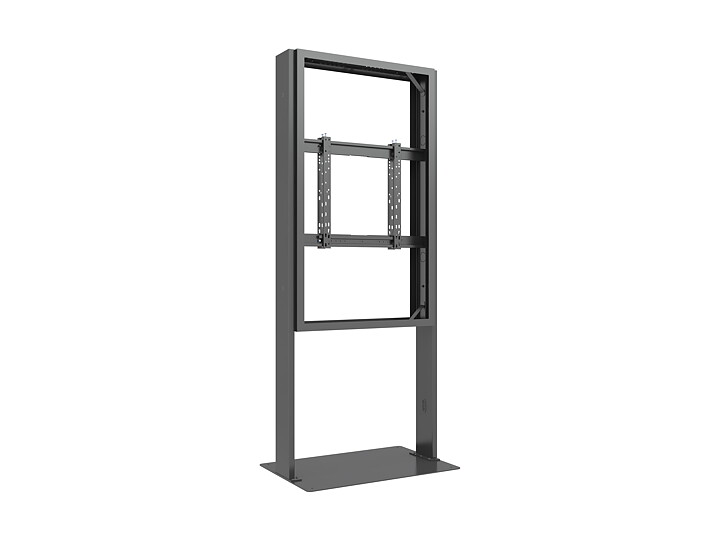 M Pro Series Enclosure 55" Totem B2B High Brightness Floorbase Black