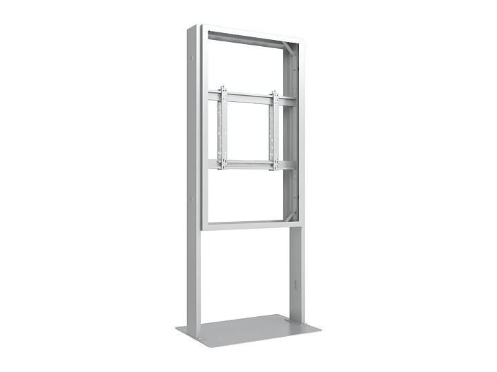 M Pro Series Enclosure 55" Totem B2B High Brightness Floorbase White