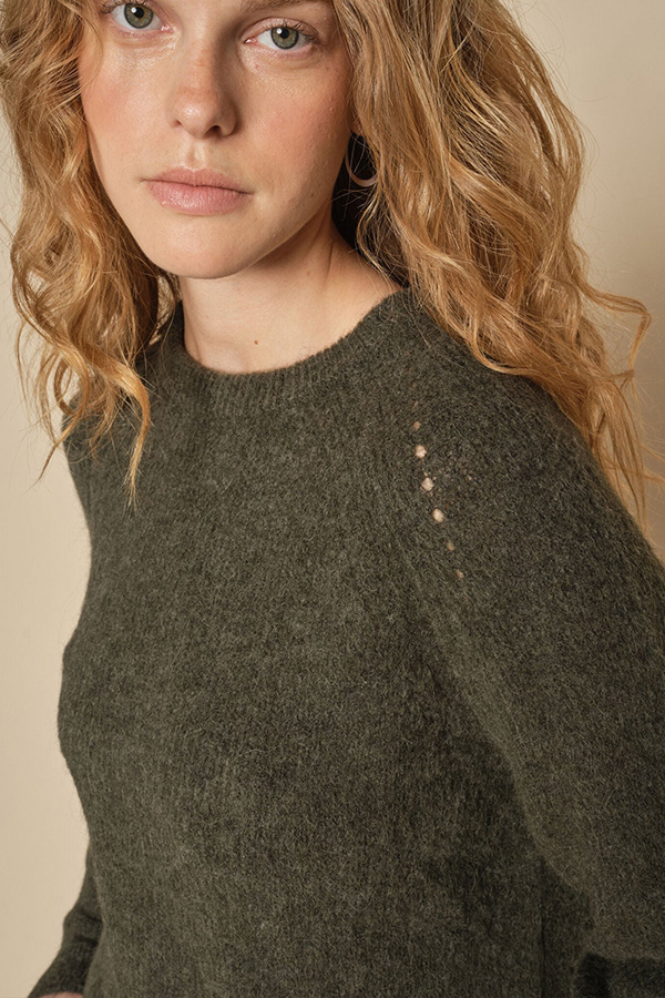Mos Mosh - MMTammy Thora Knit Grape Leaf - 4