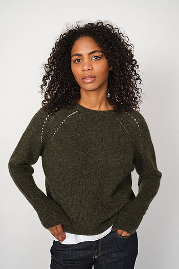 Mos Mosh - MMTammy Thora Knit Grape Leaf