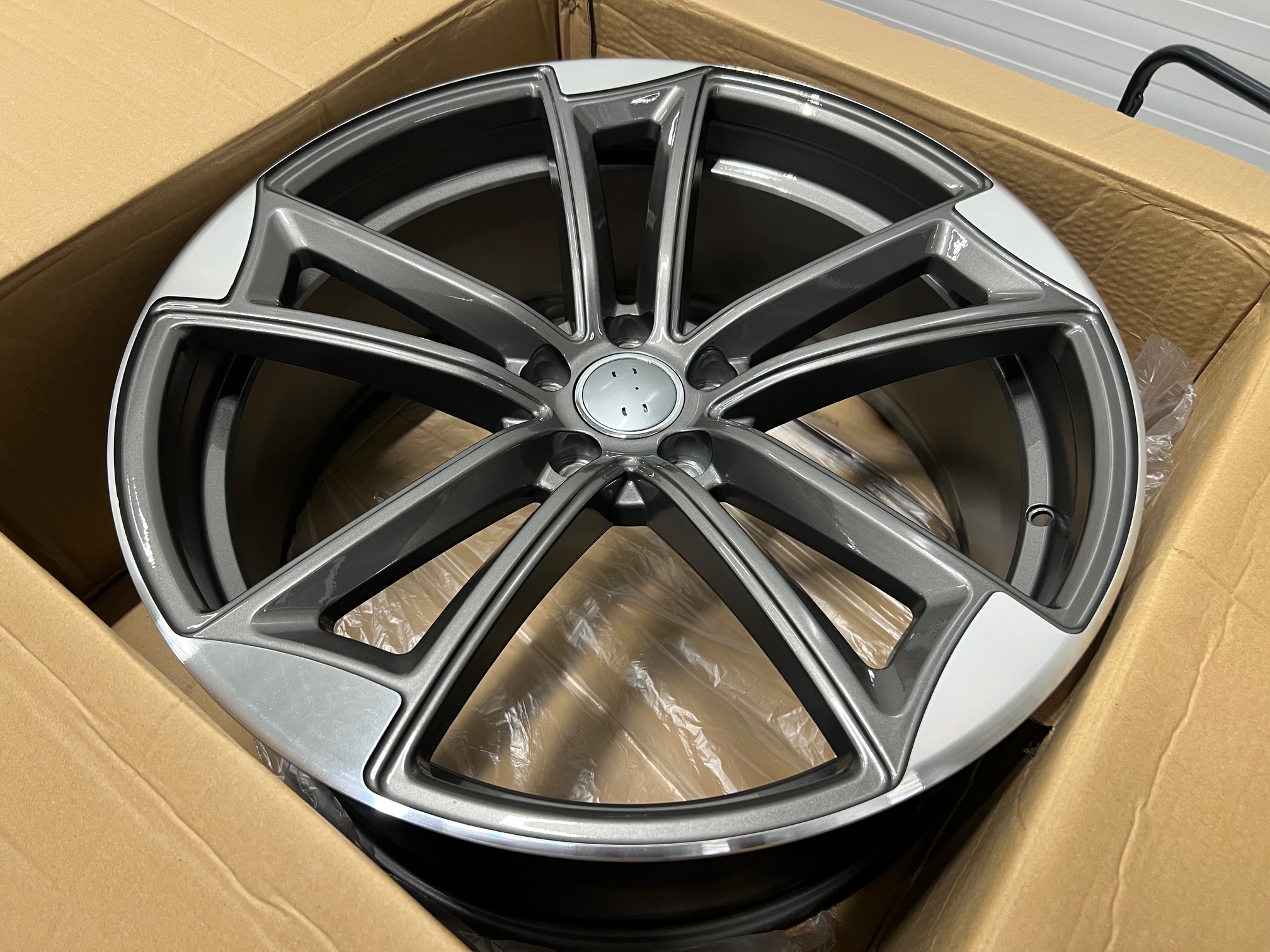 21" RS 5 spoke split Gunmetal/polished 5x112 - 2