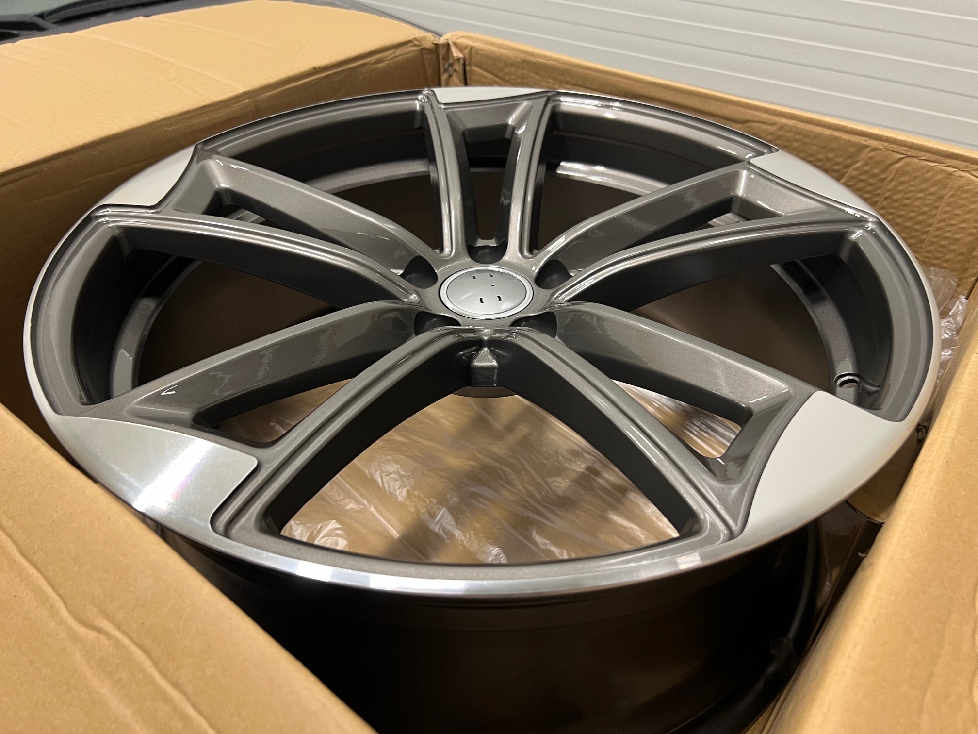 21" RS 5 spoke split Gunmetal/polished 5x112 - 3
