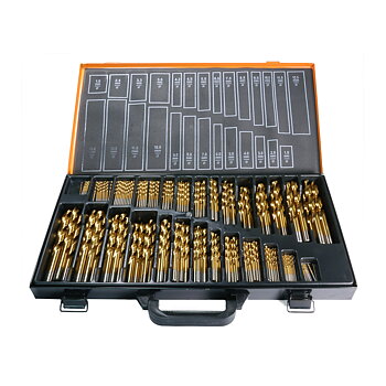 HSS-G TiN Drill Set 1-13 mm 220 delar