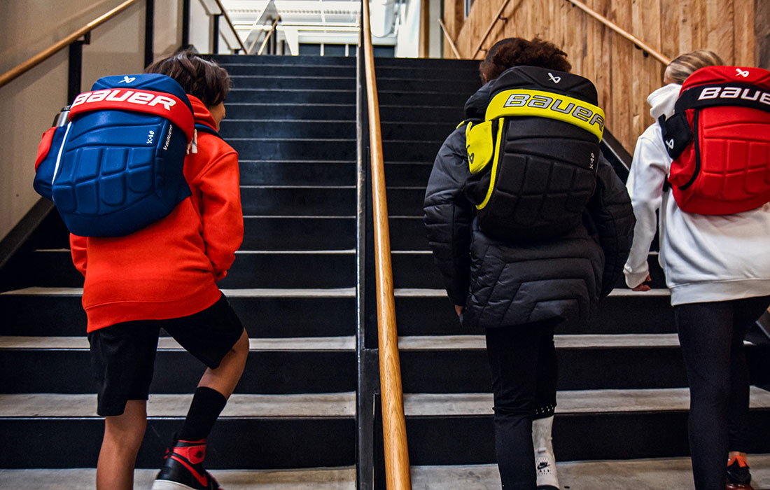 Vilken utrustning måste en ishockeyspelare ha i Sverige för att kunna spela?