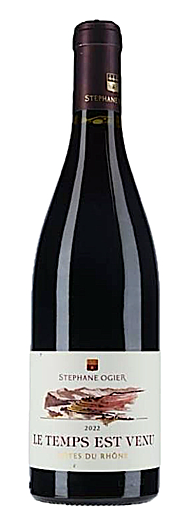 2022 LE TEMPS EST VENU CÔTES DU RHÔNE DOMAINE STÉPHANE OGIER, 75 cl