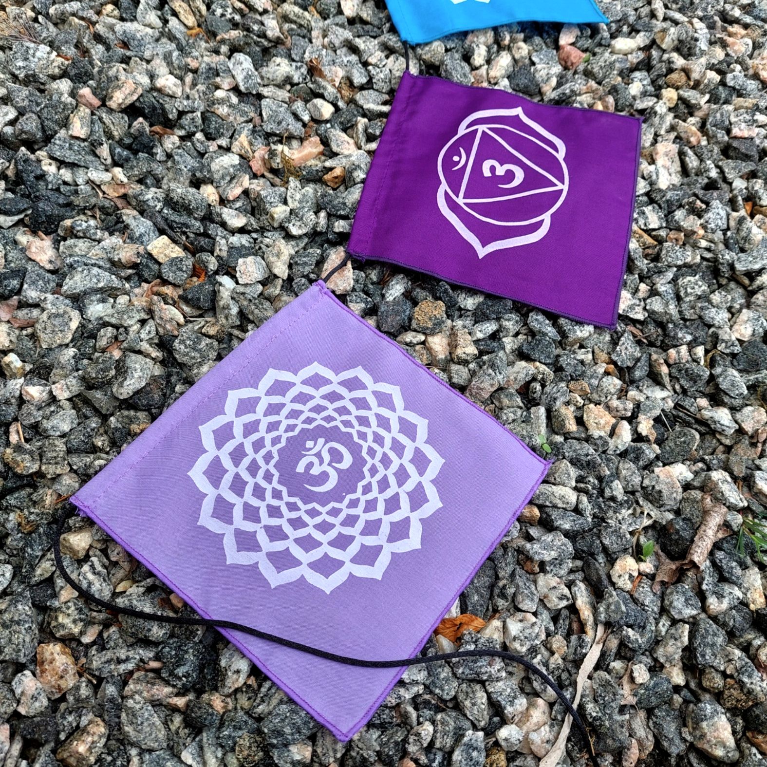 Väggbonad / Flaggor på snöre - Chakra - 3