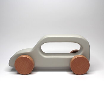 Kalikå Träbil - Grå