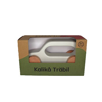 Kalikå Träbil - Grå