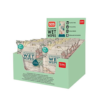 Cleansing wet wipes, Travel