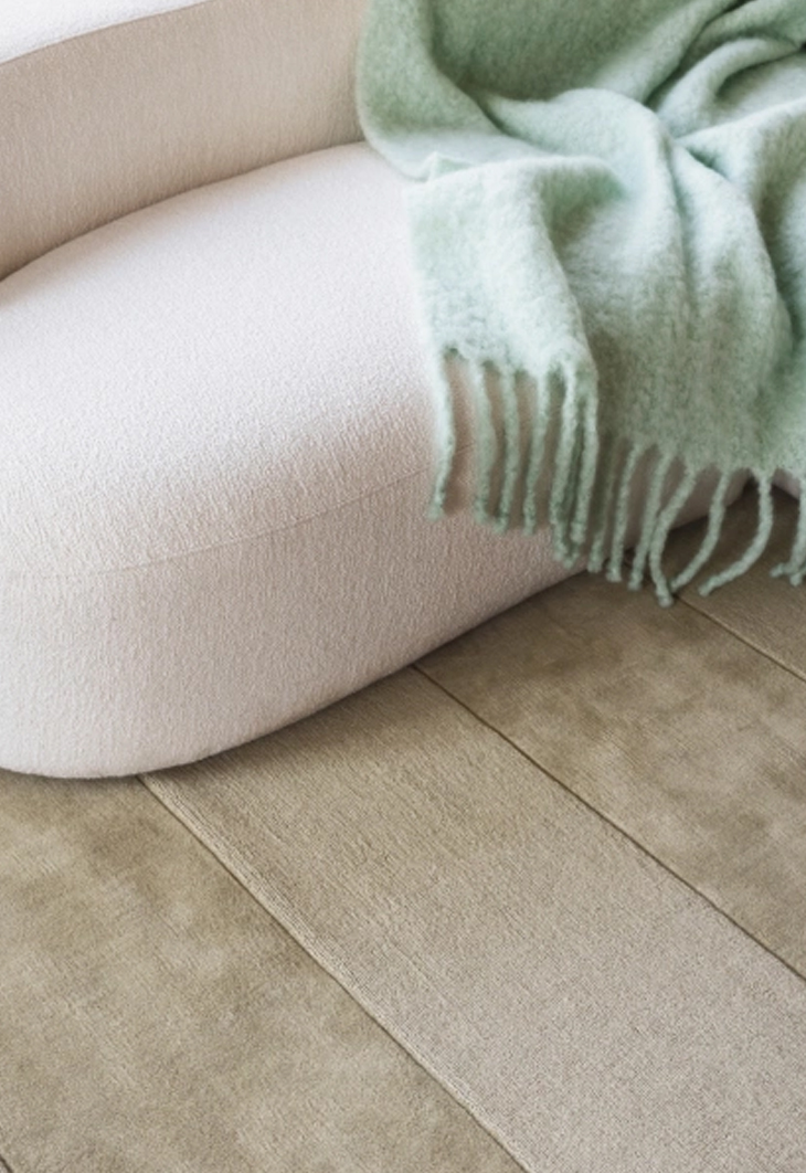 Pläd Tekla Chunky Mohair Grön 140x200cm - 3