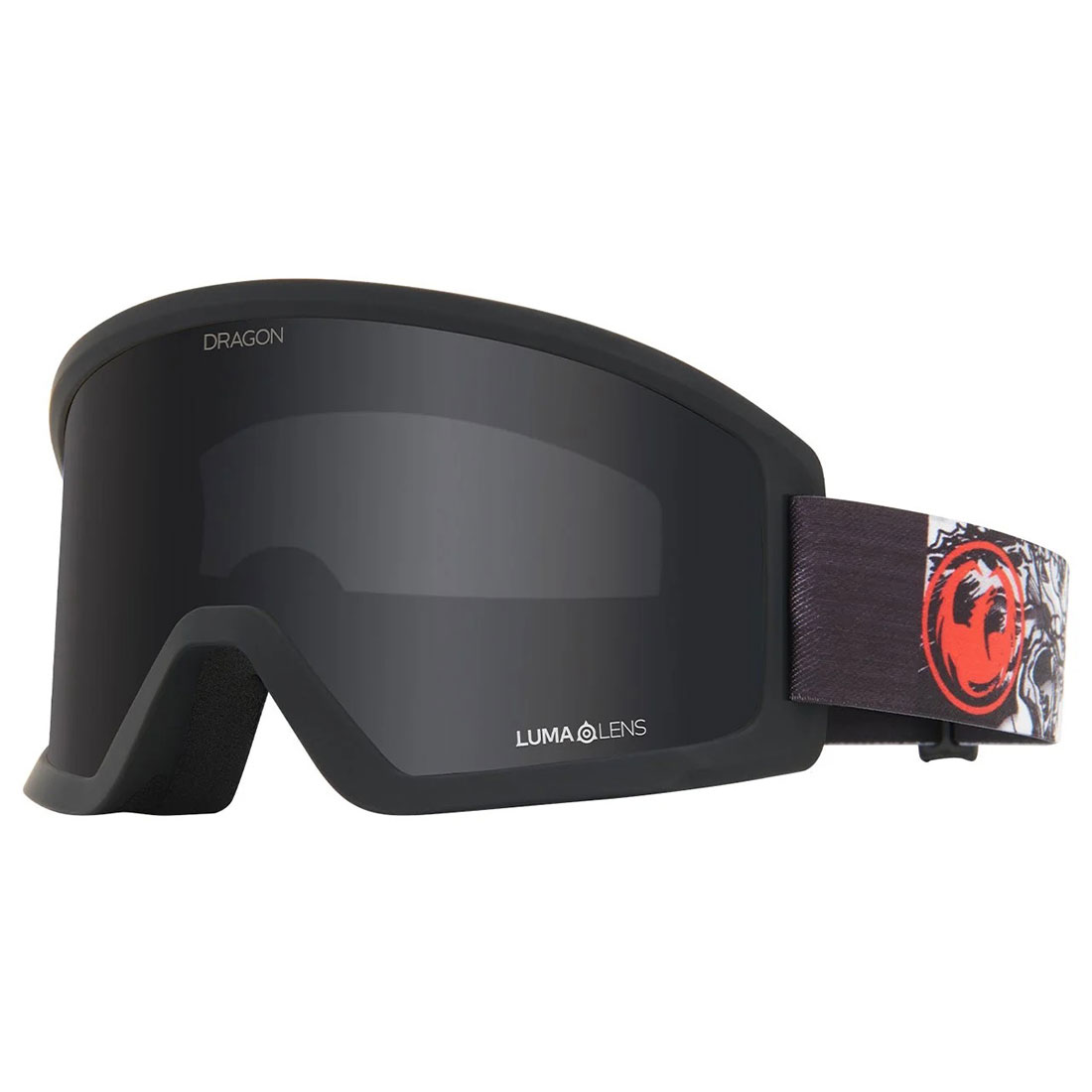 Dragon Goggles - DX3 L OTG Manga - Lumalens Dark Smoke