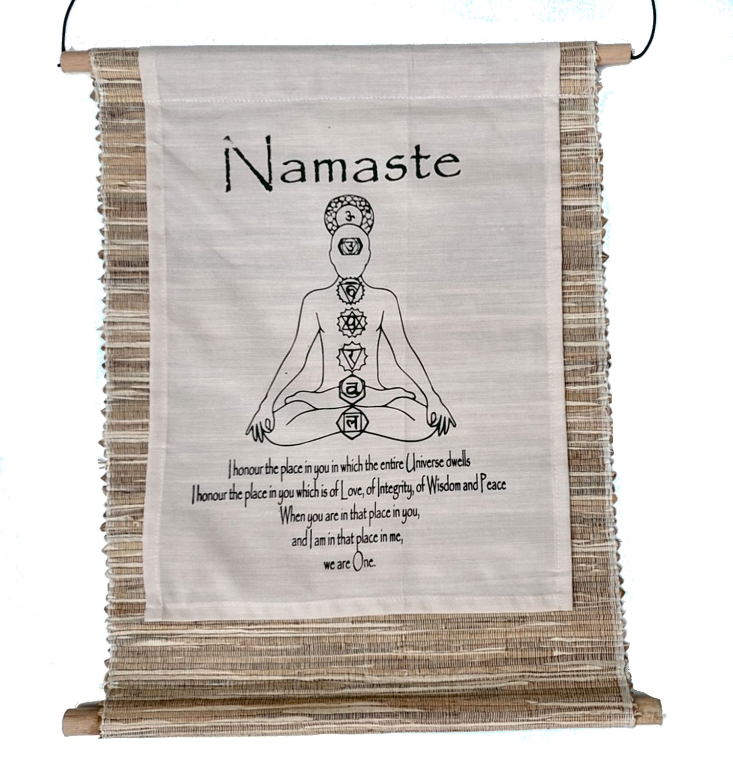 Väggbonad - Namaste - 2
