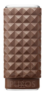 Quasar Triple Cigar Case Brown