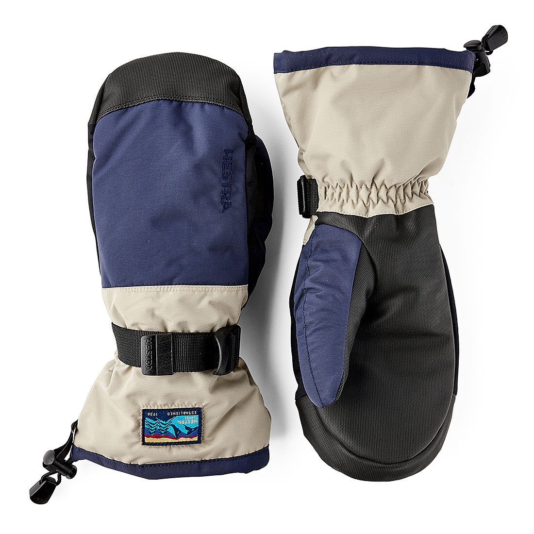 Hestra Handskar - Gauntlet Sr. - Mitt Dark navy/Beige