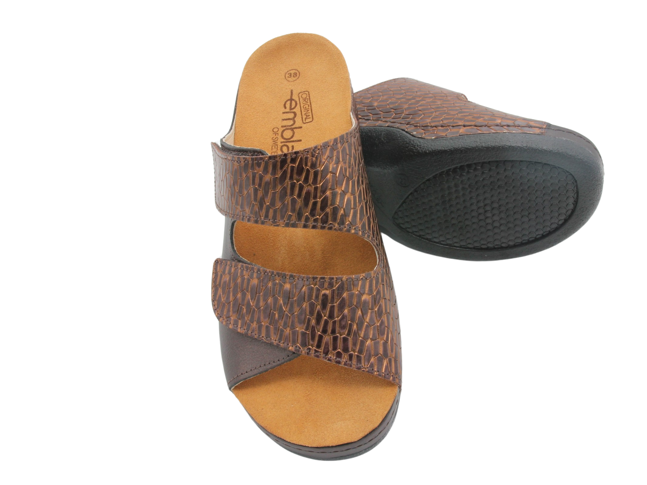 Damsandal Caiman Bronze - ergoflex - 4