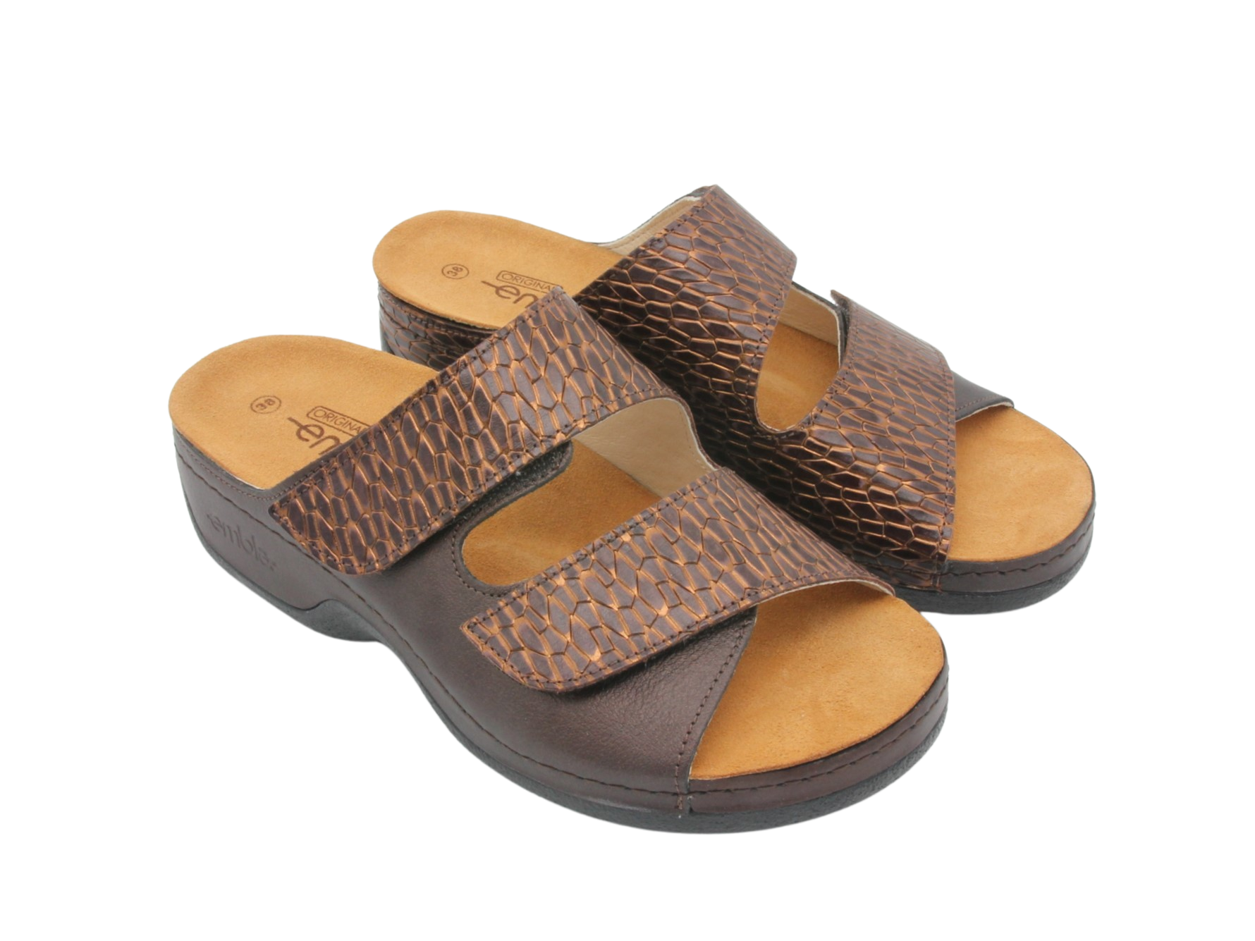 Damsandal Caiman Bronze - ergoflex - 2