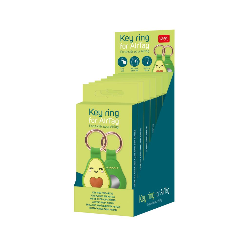 Nyckelring för Airtag, Avocado - 2