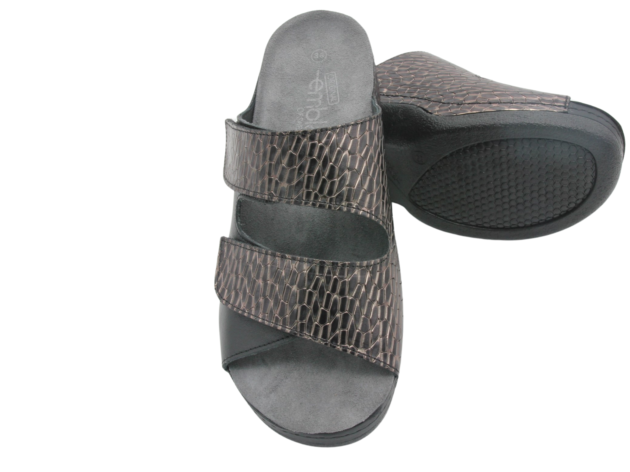 Damsandal Caiman Black - ergoflex - 4