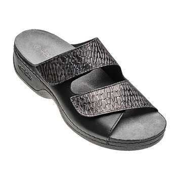 Damsandal Caiman Black - ergoflex