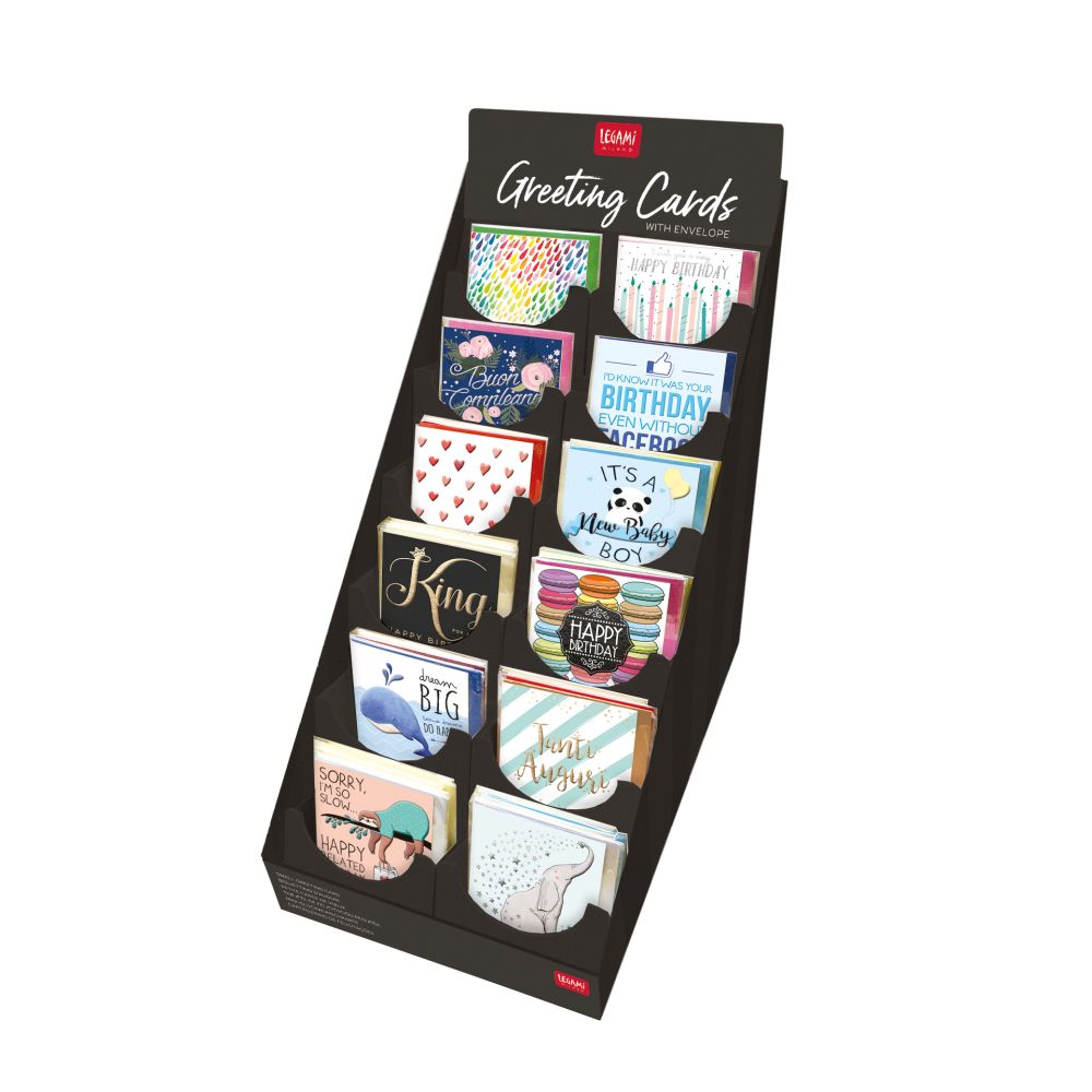 Borddisplay til Small Greeting cards, Legami