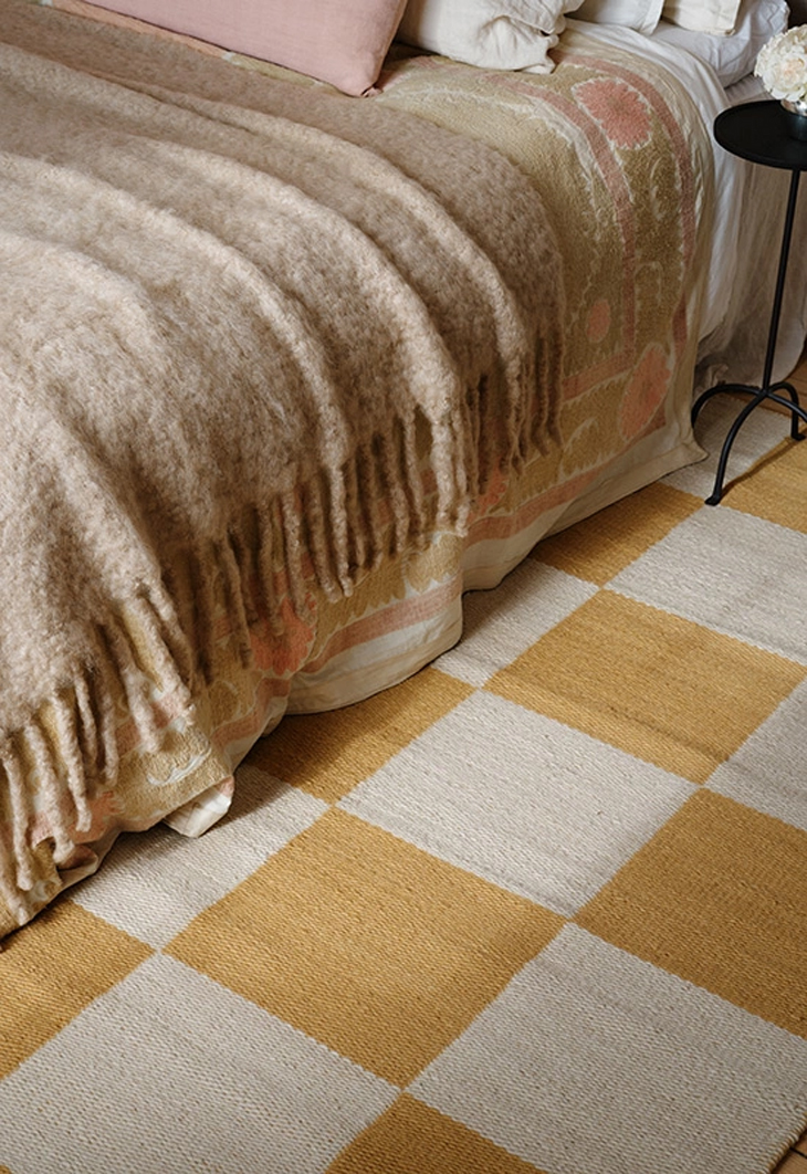 Pläd Chunky Mohair Beige 140x200cm - 3