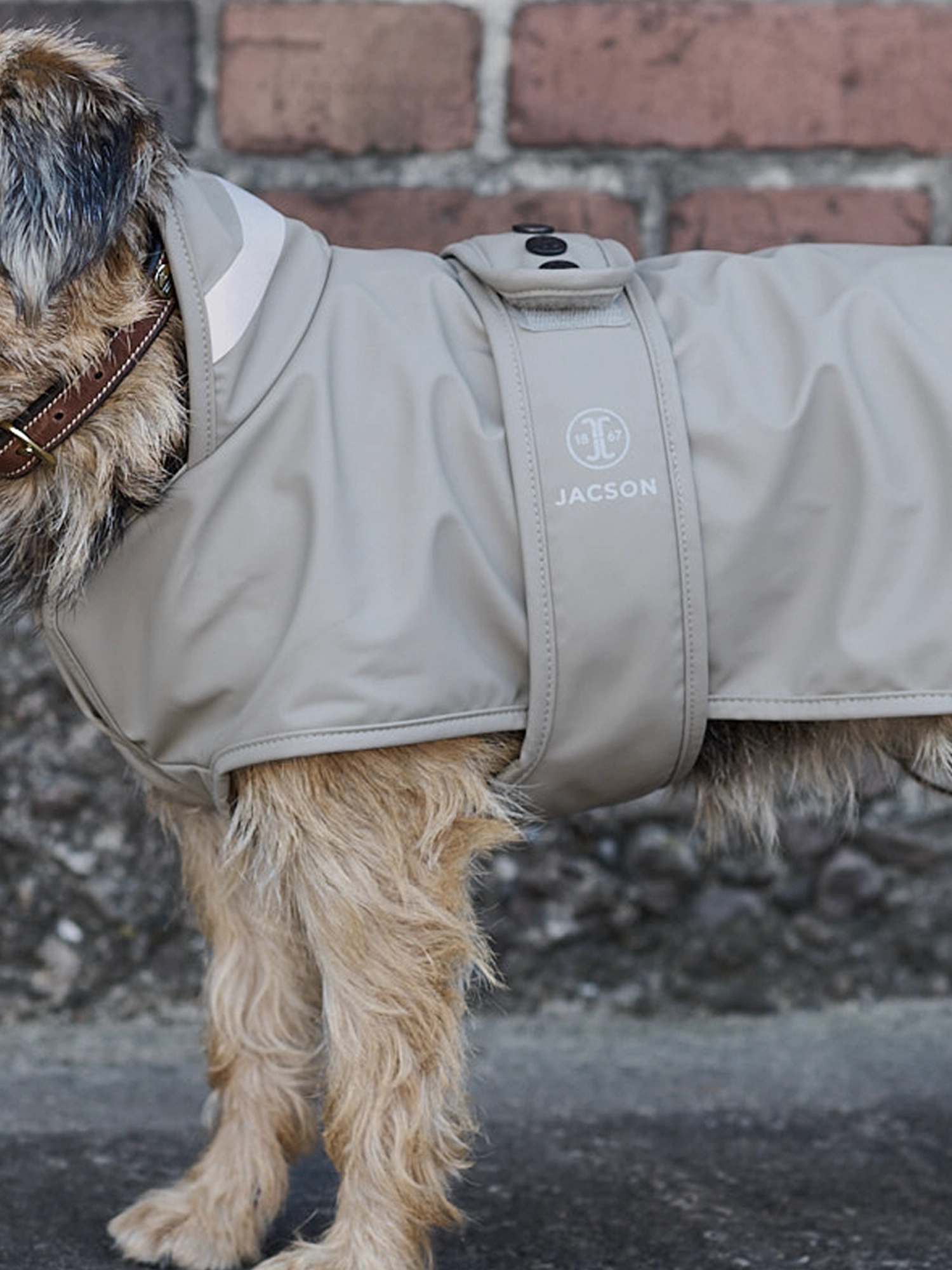 Jacson Regntäcke Barbro, Beige - 4