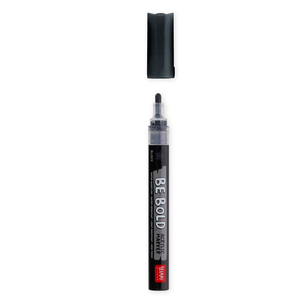 Be bold, Acrylic marker, Black - 3