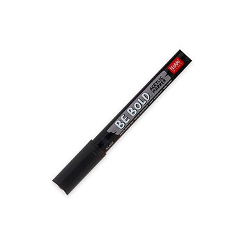 Be bold, Acrylic marker, Black