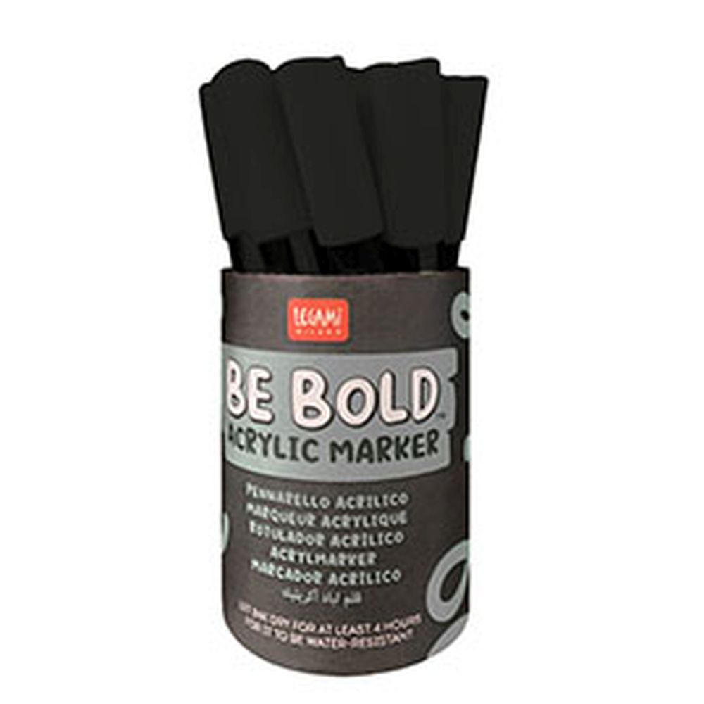 Be bold, Acrylic marker, Black - 2