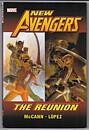 New Avengers: The Reunion HC NM Solblekt på ryggen
