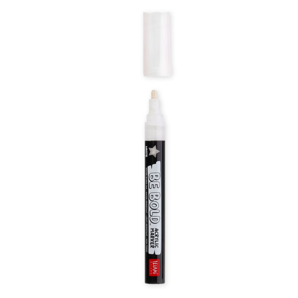 Be bold, Acrylic marker, White - 3