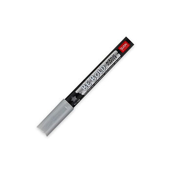 Be bold, Acrylic marker, Silver